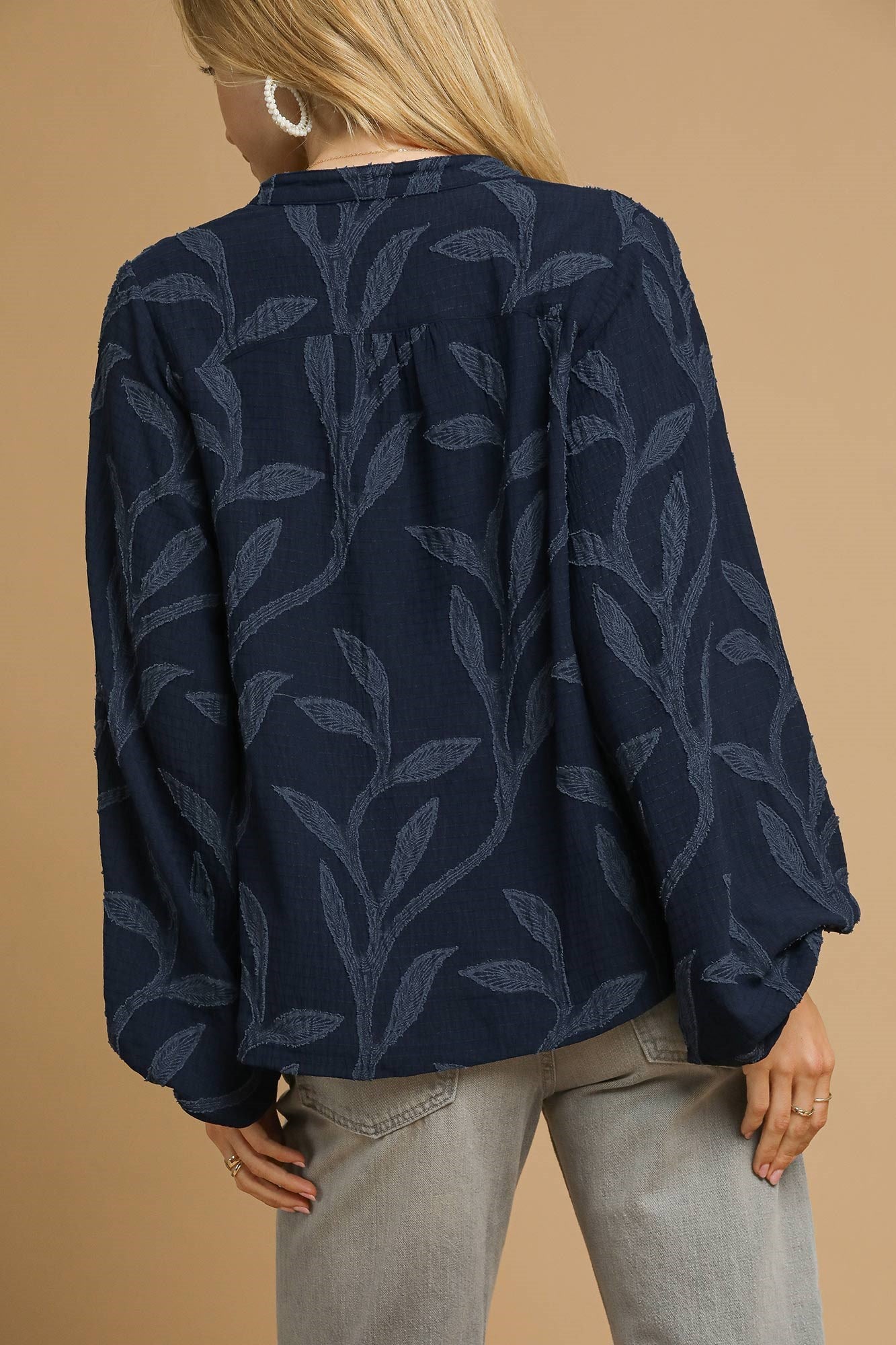 Textured Jacquard Top