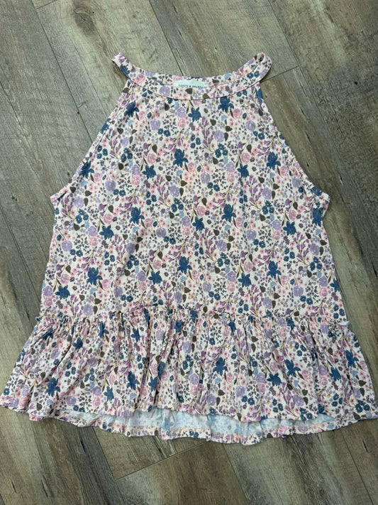 Drop Waist Tank Pink