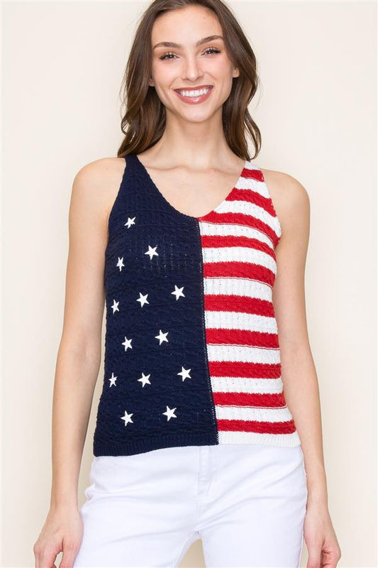 American Flag Tank