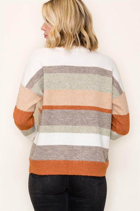 Supersoft Neutrals Colorblock Sweater