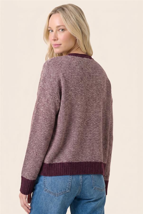 Multi Color Button Cardigan