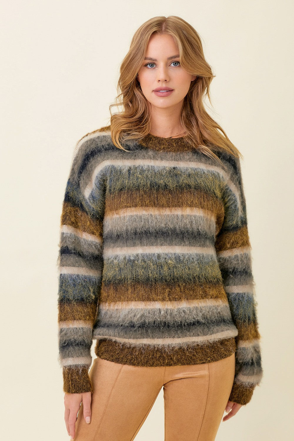 Faux Fur Sweater