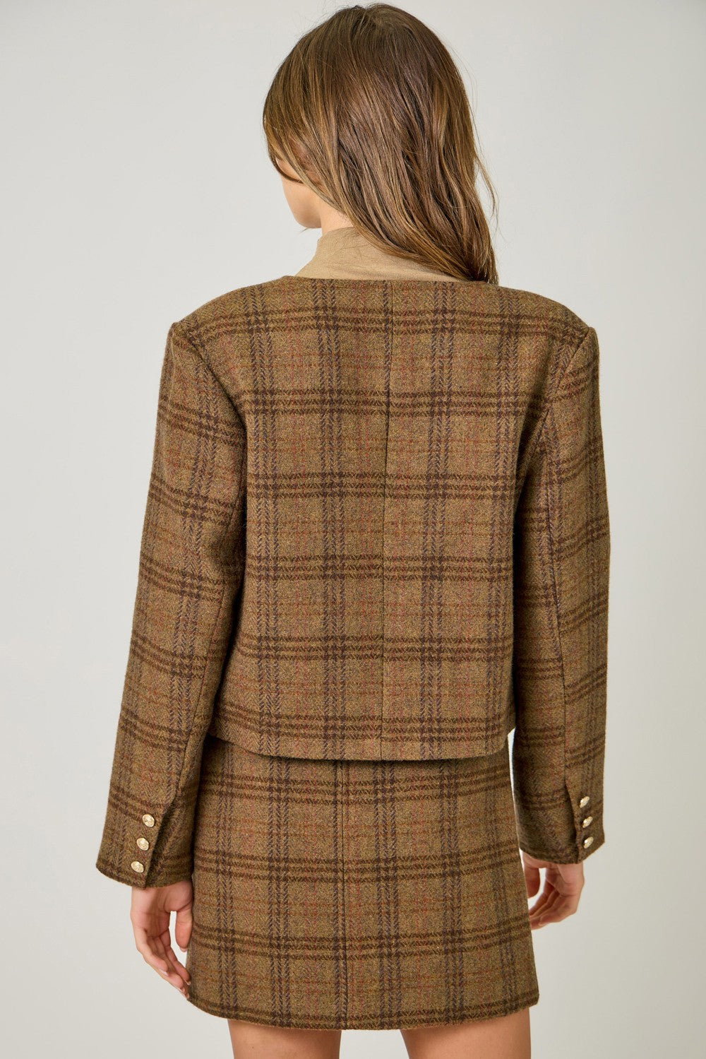 Sutton Plaid Jacket