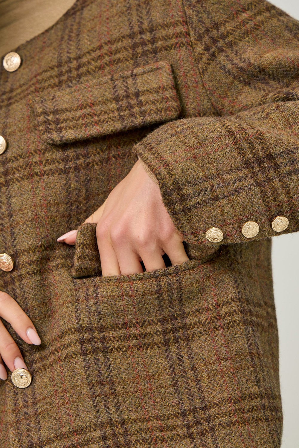 Sutton Plaid Jacket