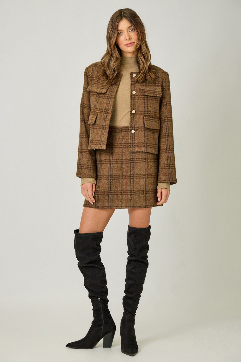 Sutton Plaid Jacket