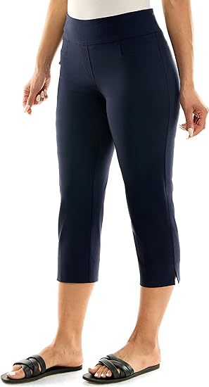 Navy Capri Pants