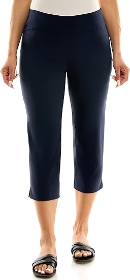 Navy Capri Pants