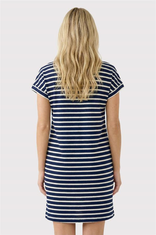 Textured Stripe Dress