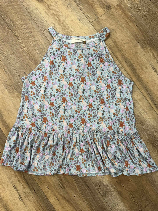 Drop Waist Tank Blue