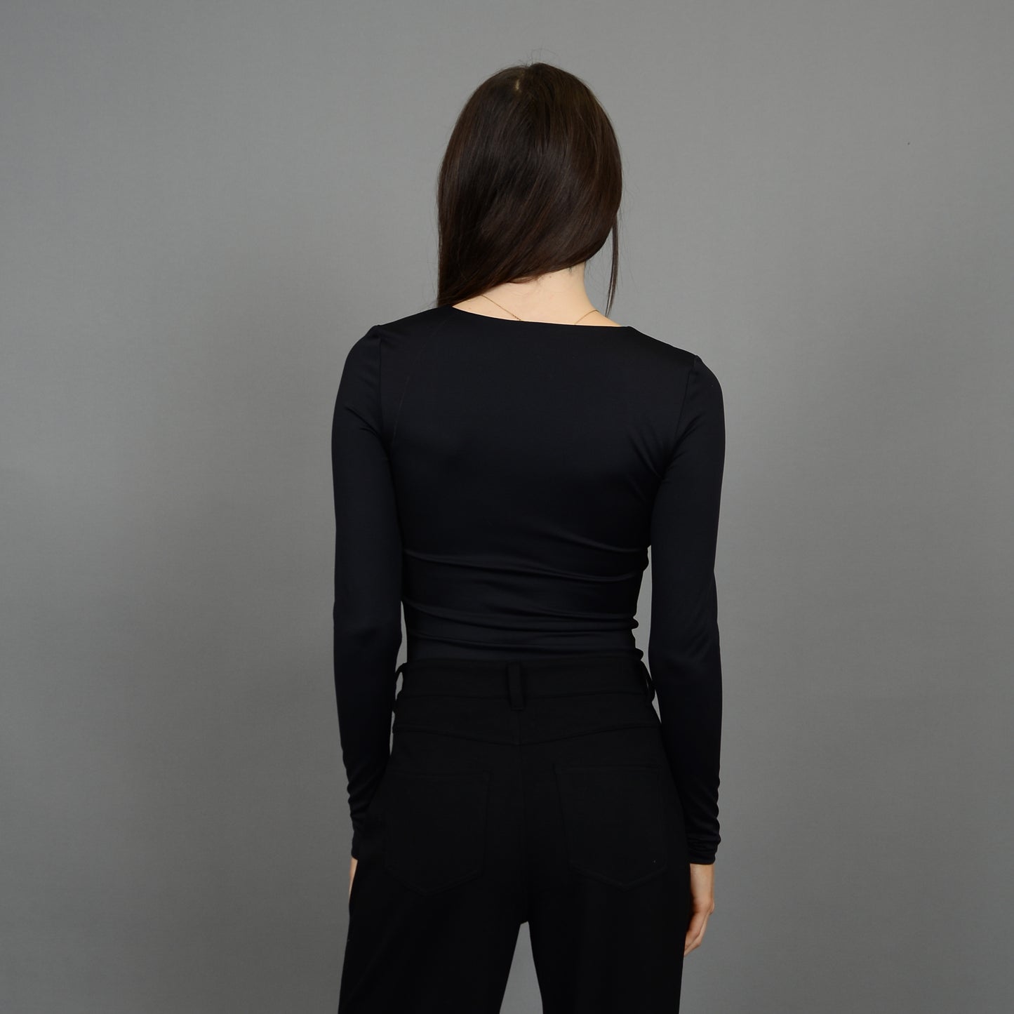 Sanna Sweetheart Top - Black