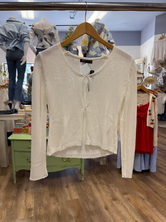 Lightweight Cardigan - Ivory