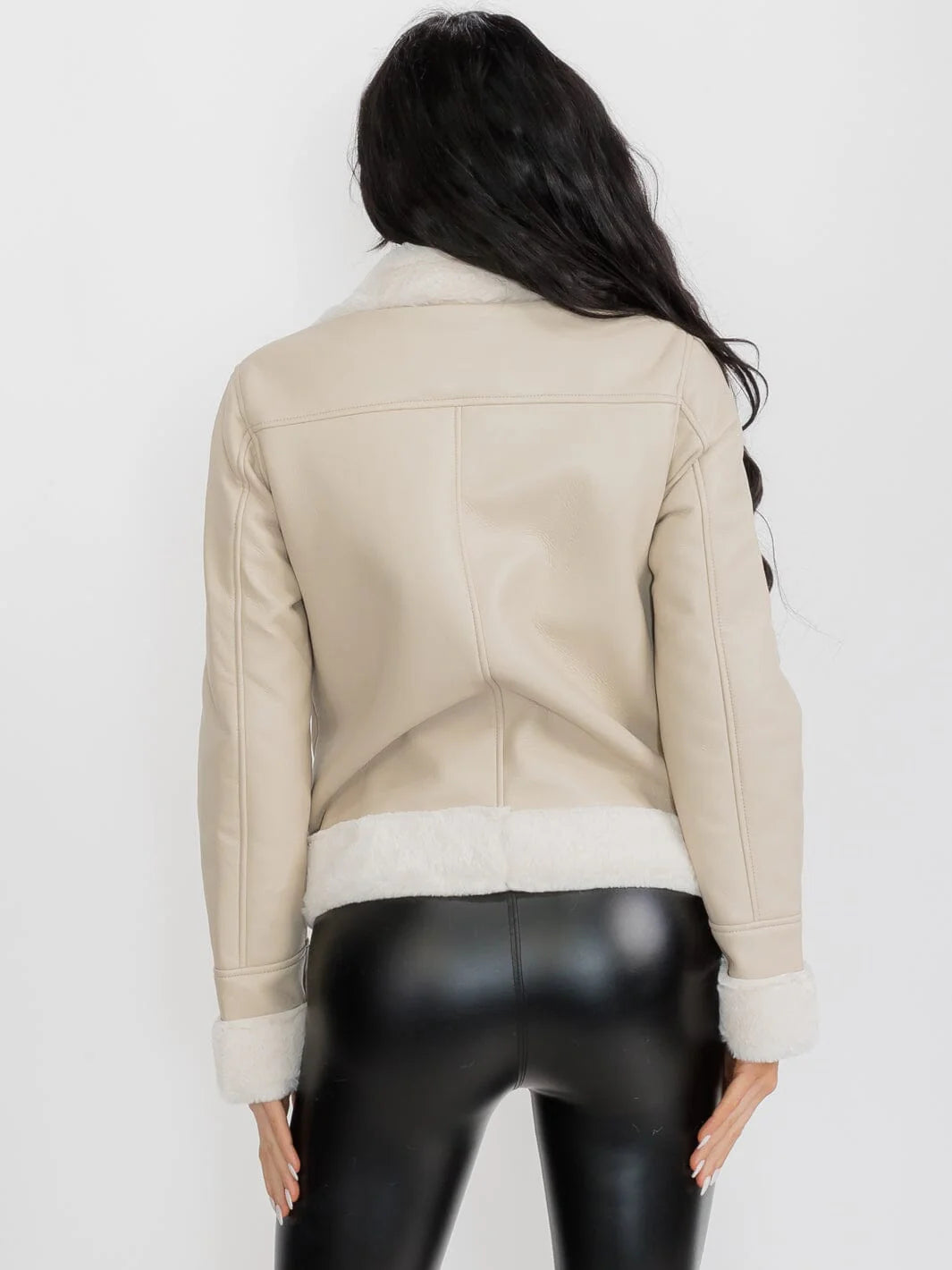 Faux Fur Lined Jacket