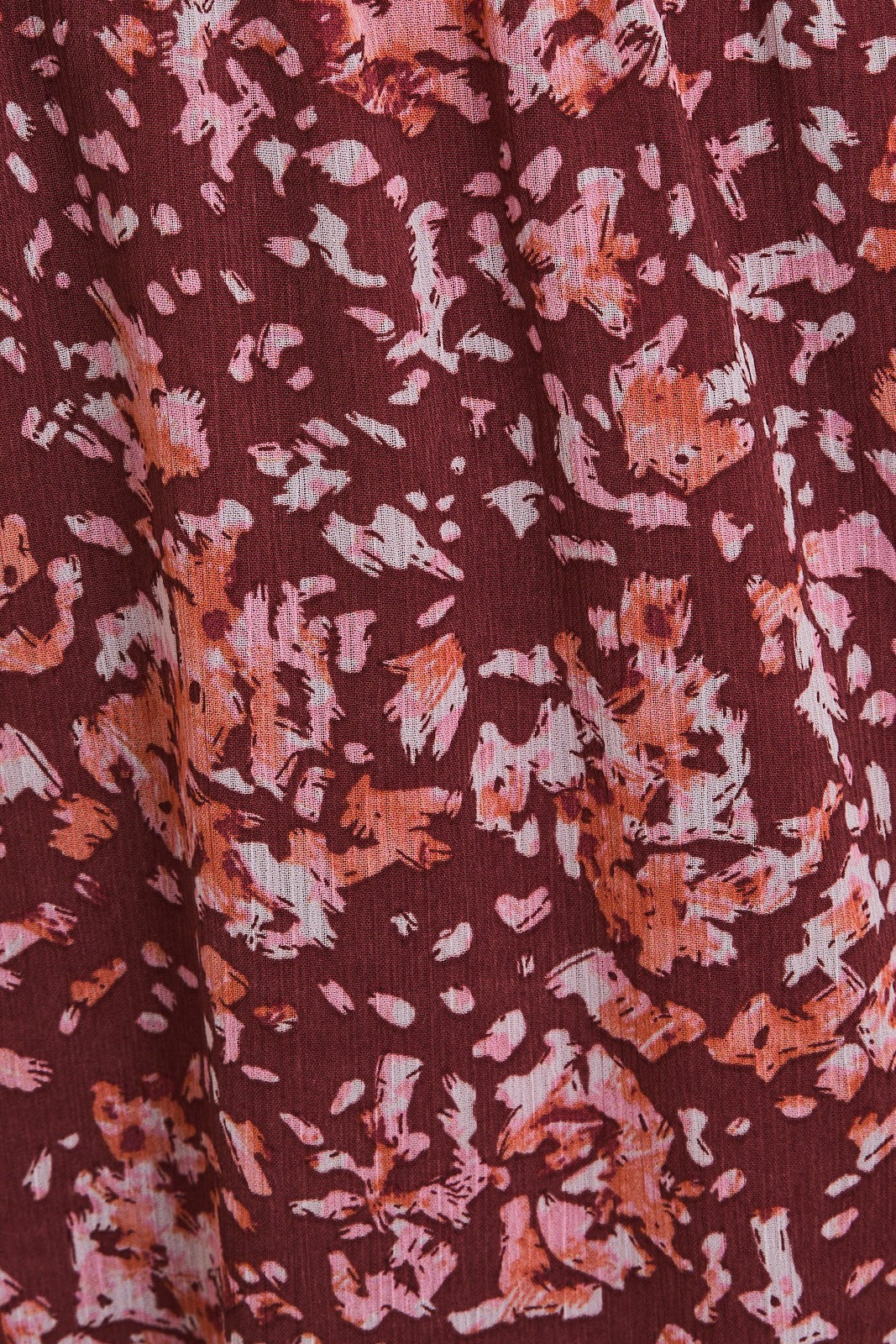 Floral Surplice Mini Dress