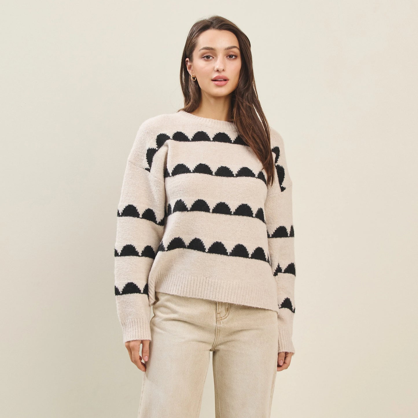 Geometric Relaxed Sweater