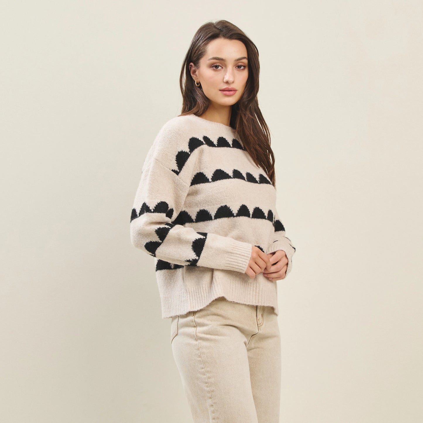 Geometric Relaxed Sweater