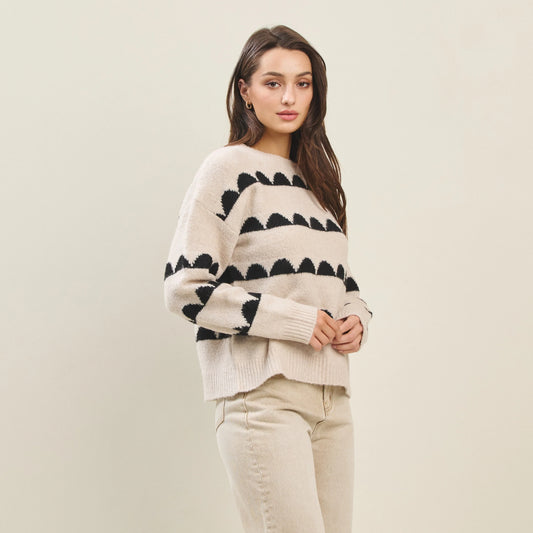 Geometric Relaxed Sweater