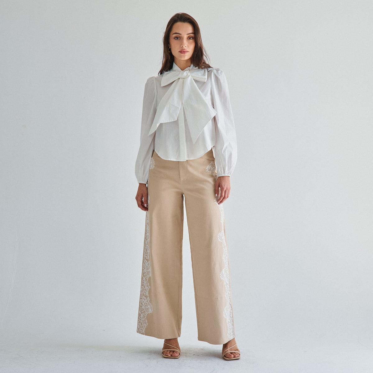 Bow Tie Ivory Top
