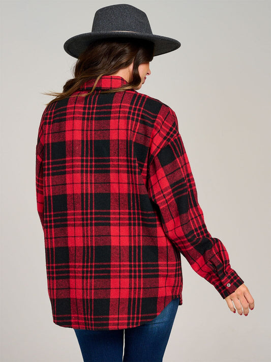 Pocket Button Up Shacket