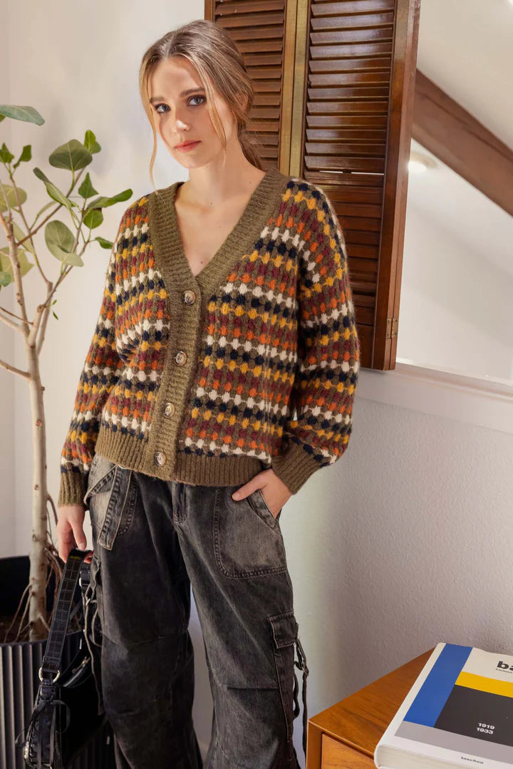 Boyfriend Knit Cardigan