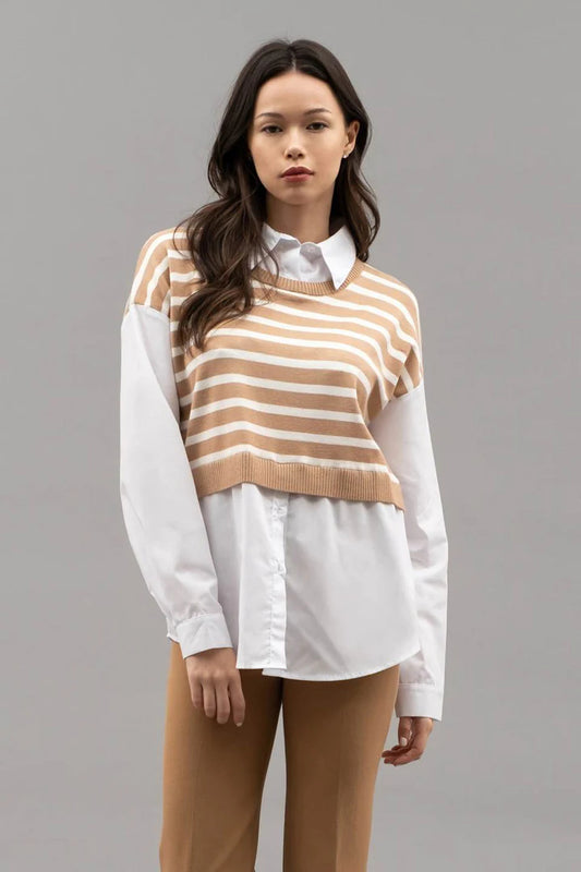 Striped Vest Top