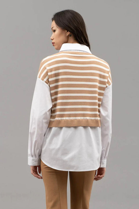 Striped Vest Top