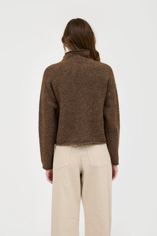 Turtleneck Knit Sweater