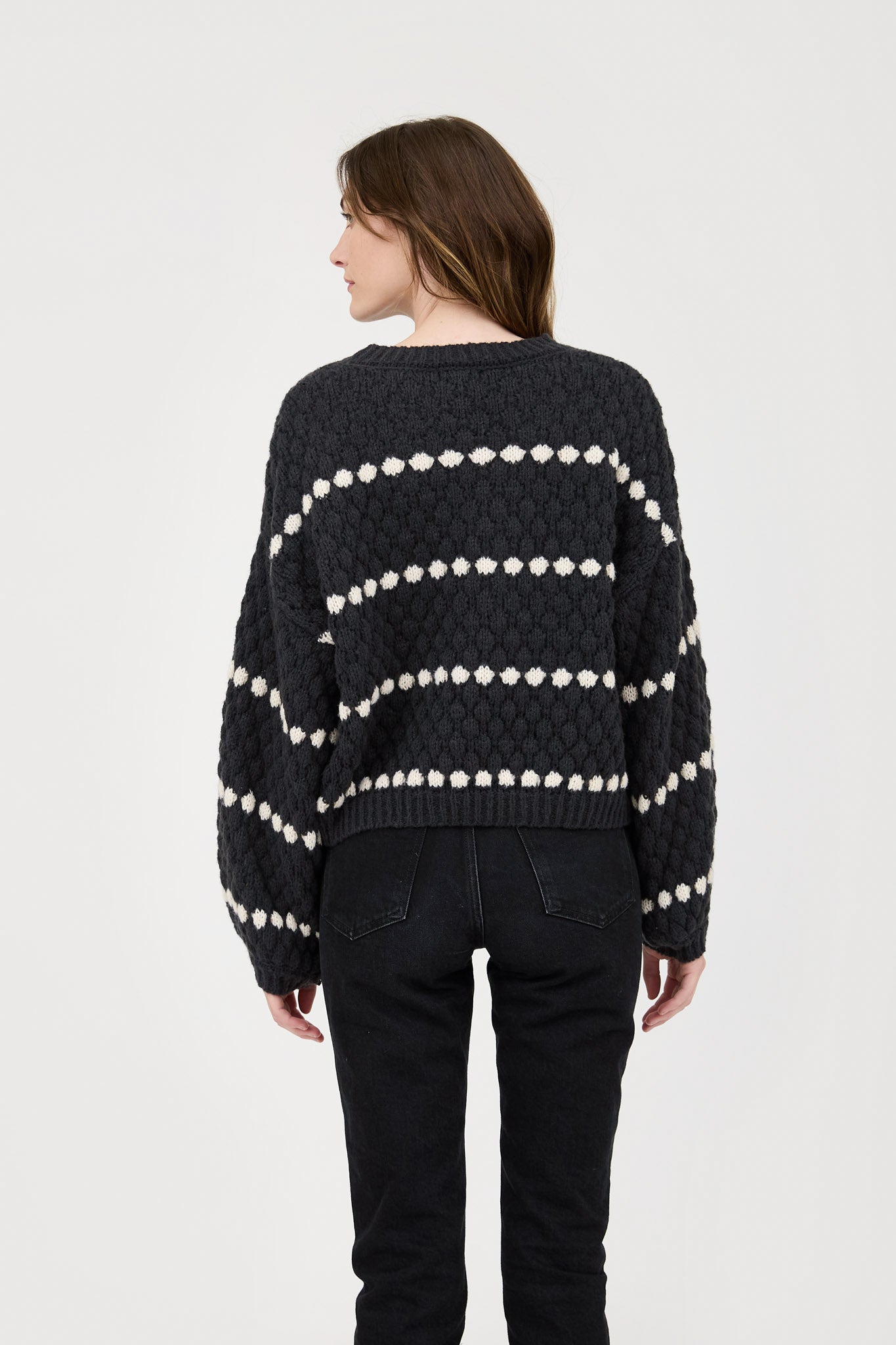 Dotted Stripe Sweater