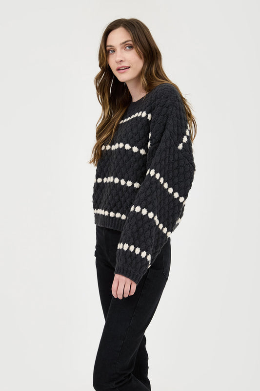 Dotted Stripe Sweater
