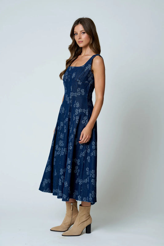 Corset Denim Dress