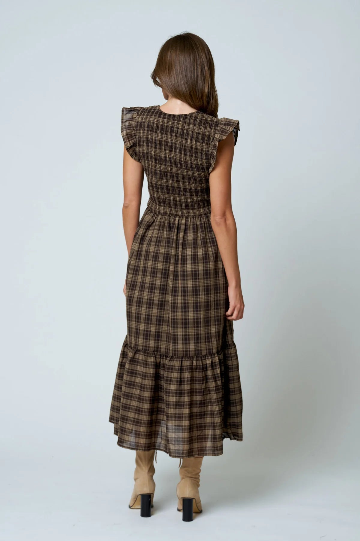Button Down Midi Dress