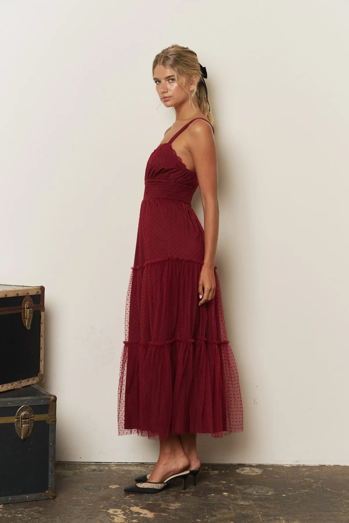 Sweetheart Dot Dress