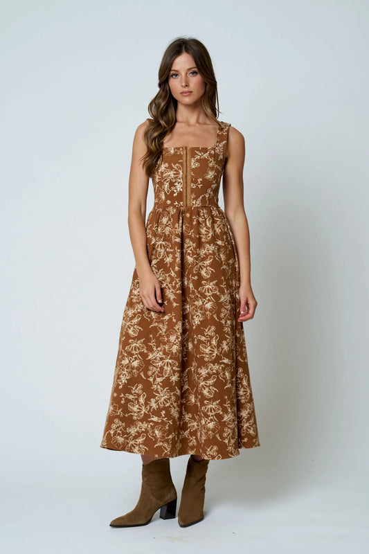 Front Hook Corset Dress