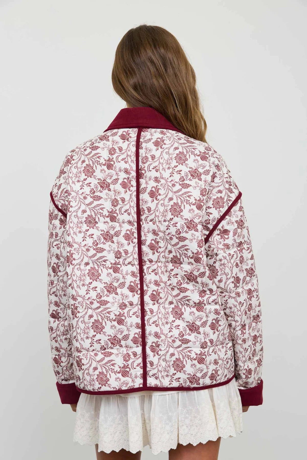 Floral Quilted Toile Jacket