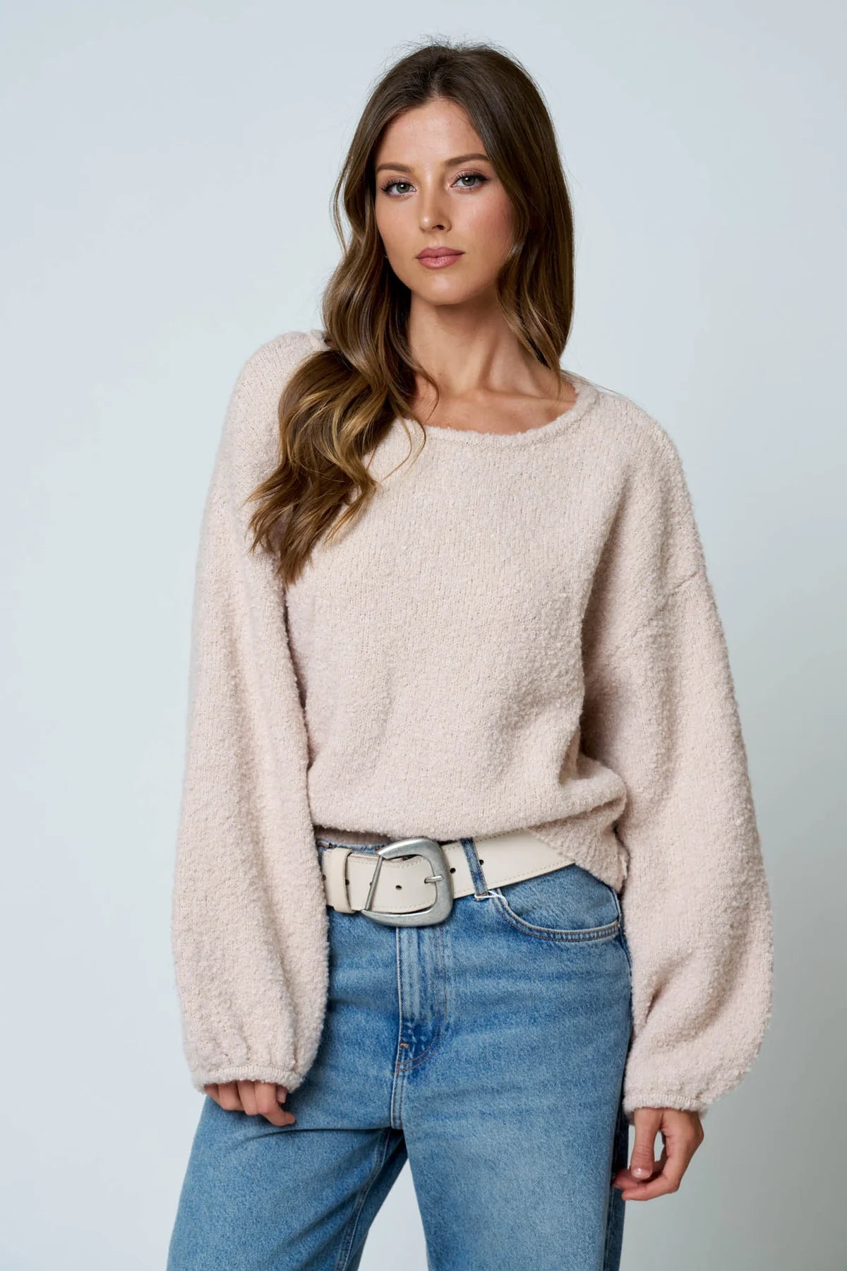 Fuzzy Pullover Sweater