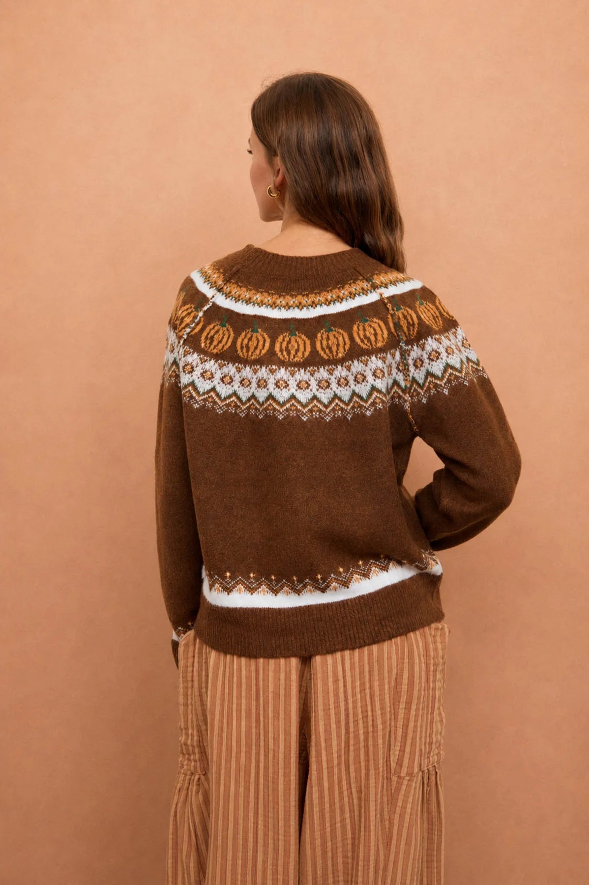 Pumpkin Pullover Sweater