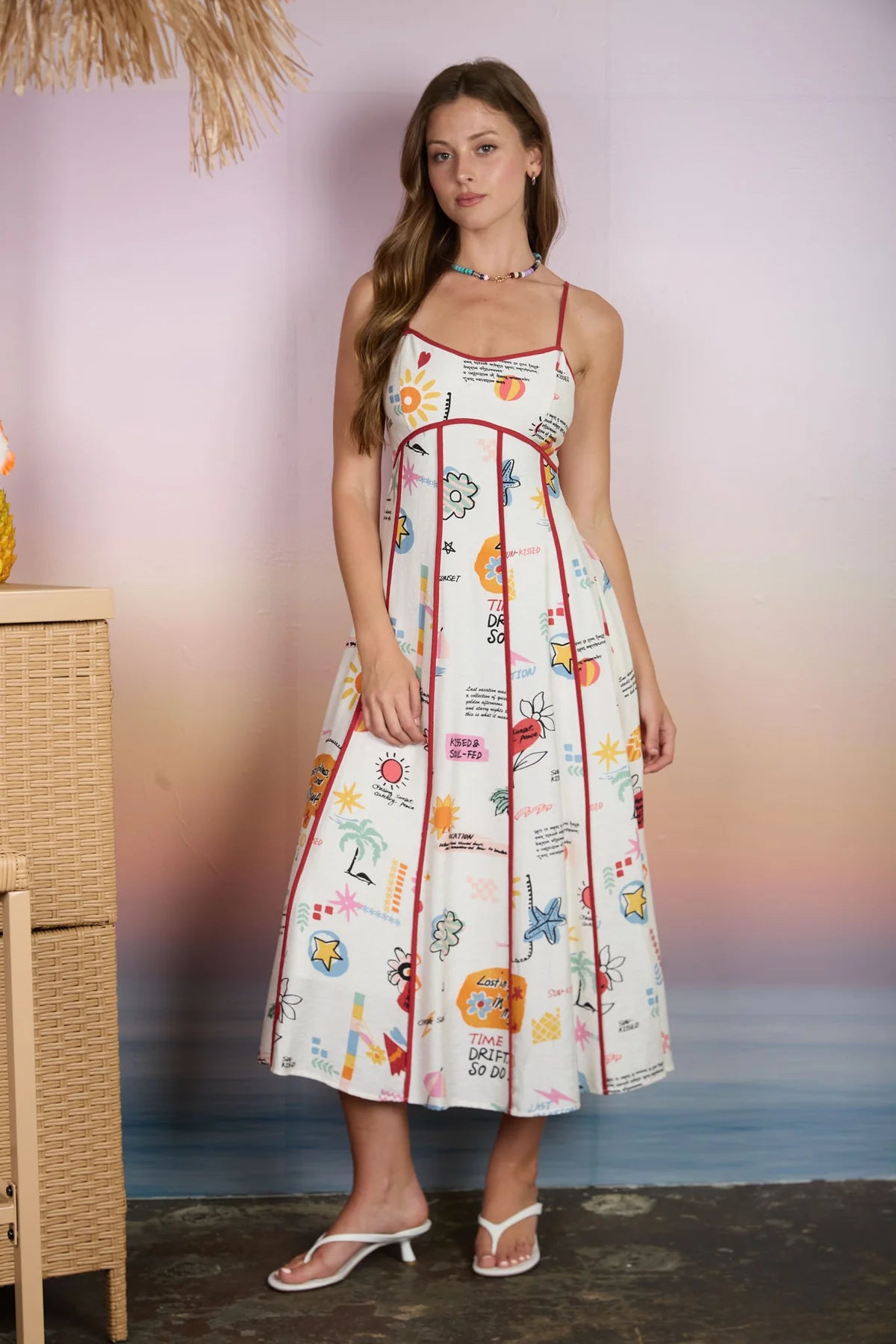 Vacation Spaghetti Strap Dress