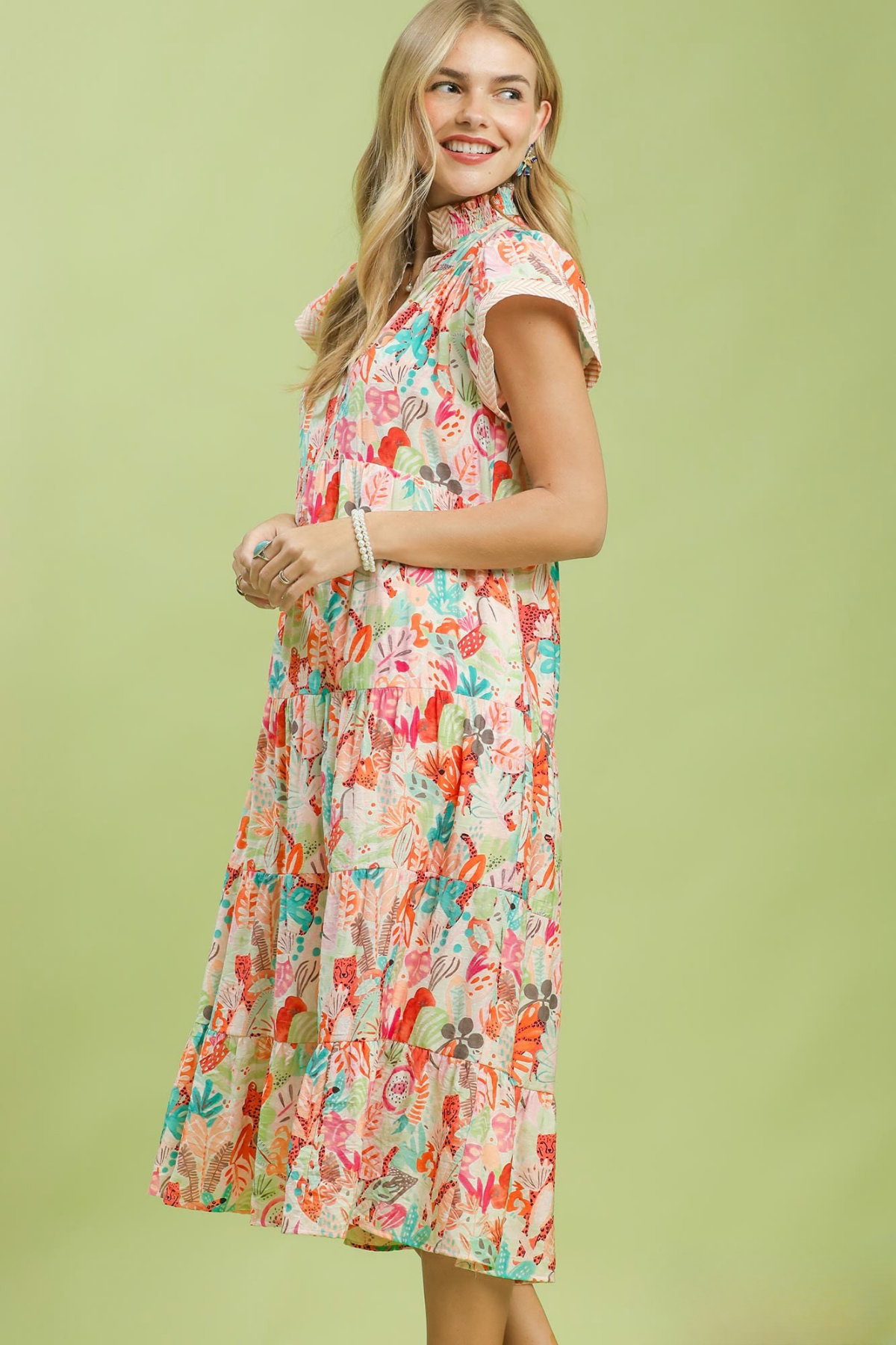 Tropical Daydream Midi Dress