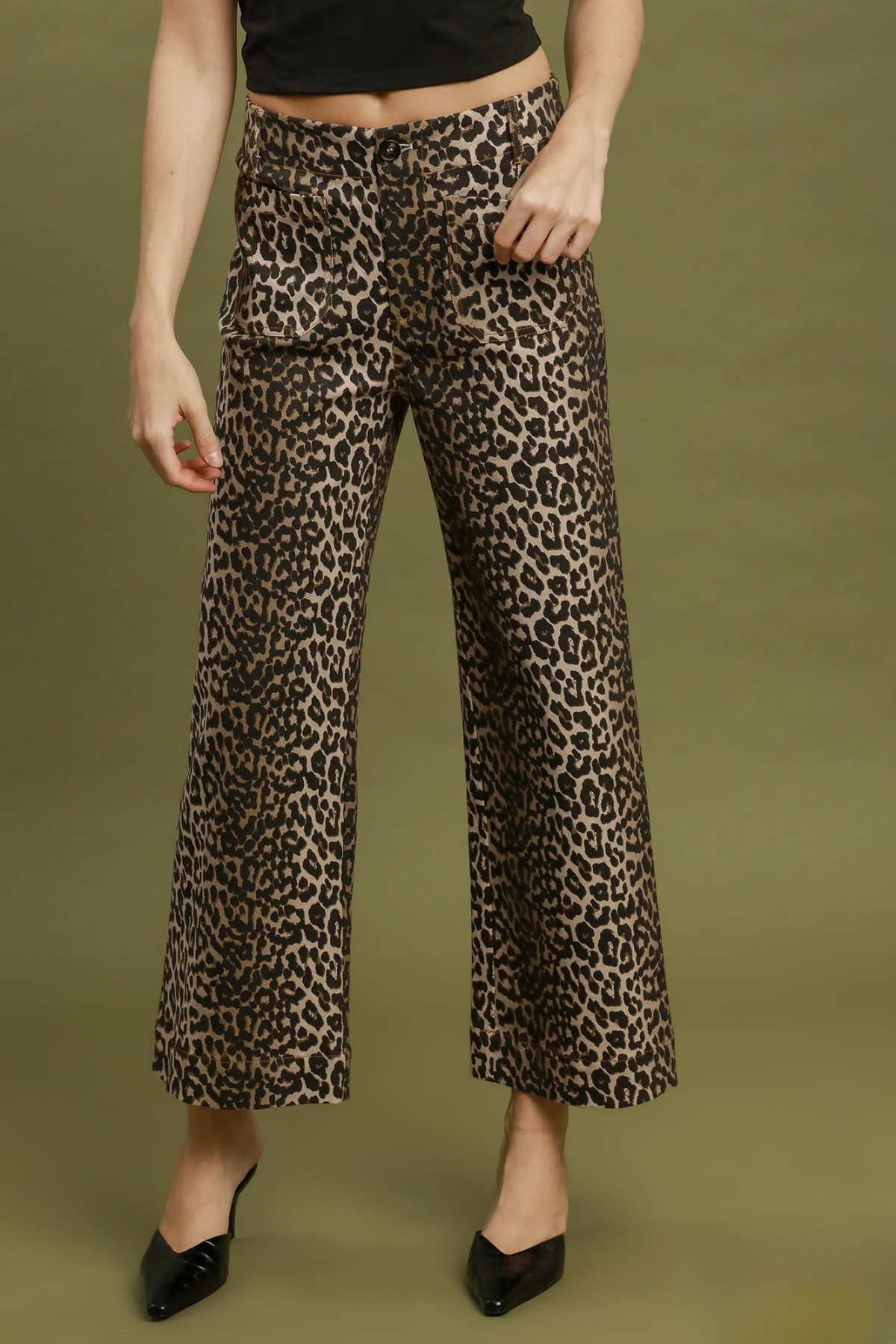 Leopard Print Pants
