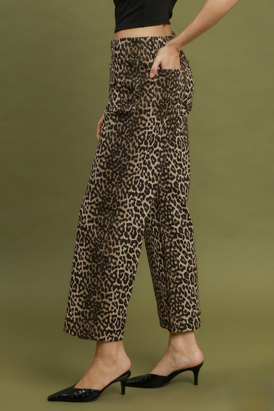 Leopard Print Pants