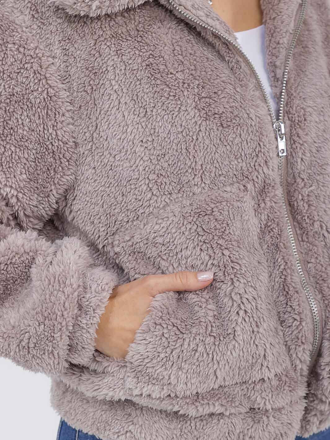 Zip Sherpa Jacket