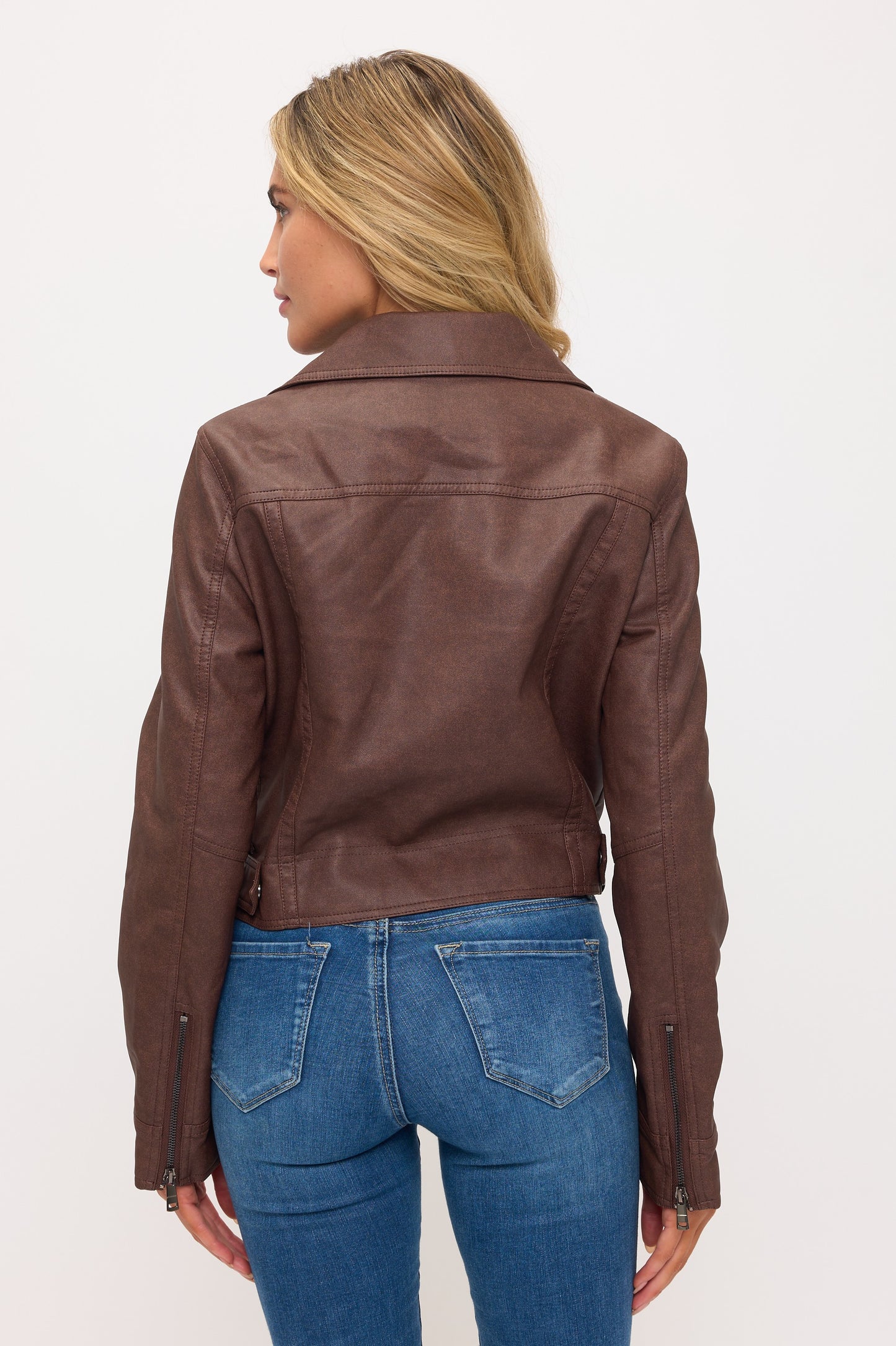 Belted Side Zip Jacket