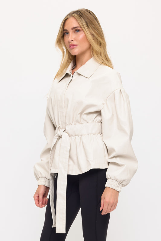 Belted Luxe Jacket