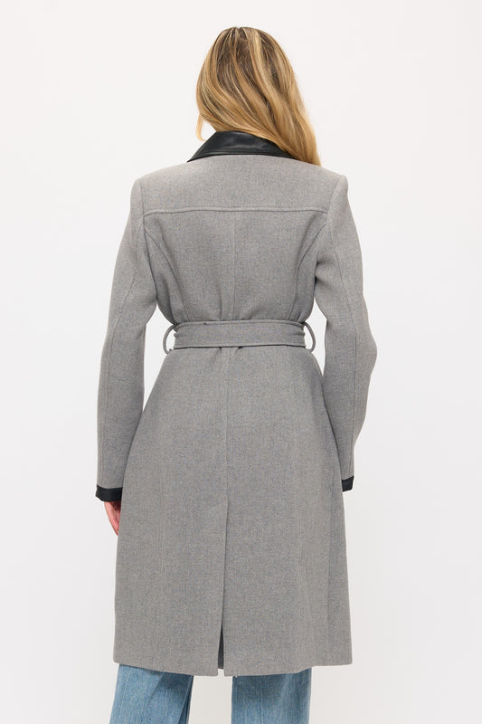 Windsor Contrast Maxi Coat