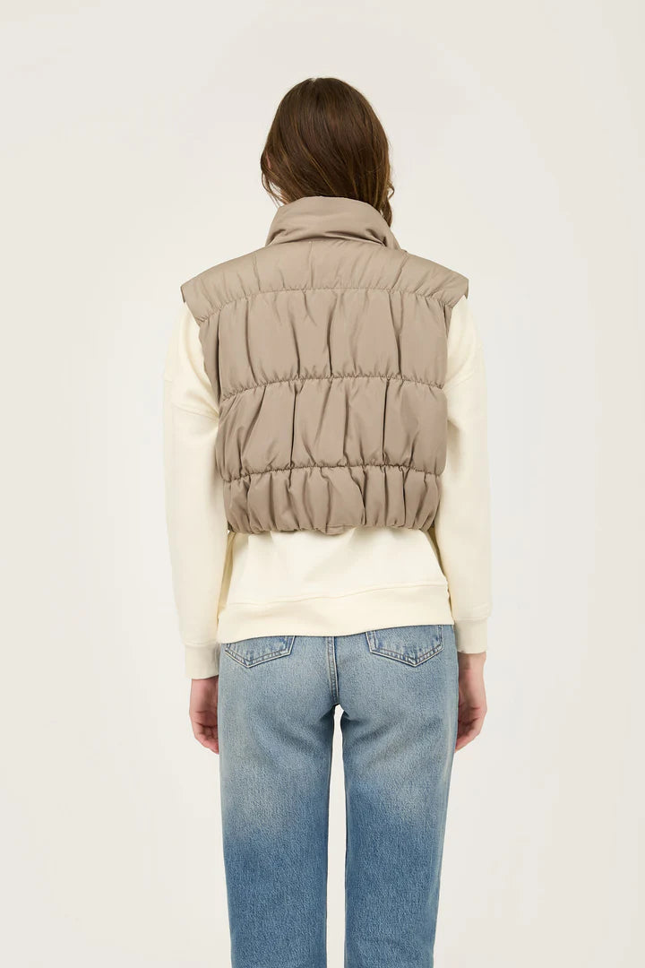 Cropped Cargo Vest