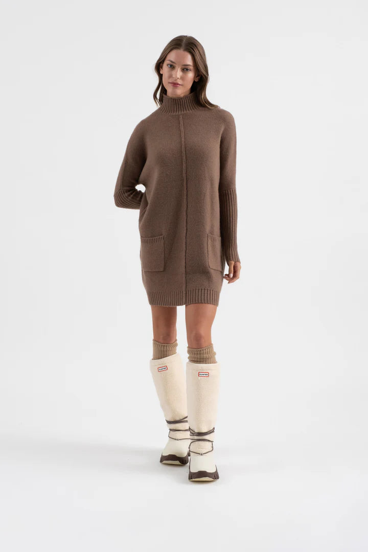 Mocha Sweater Dress