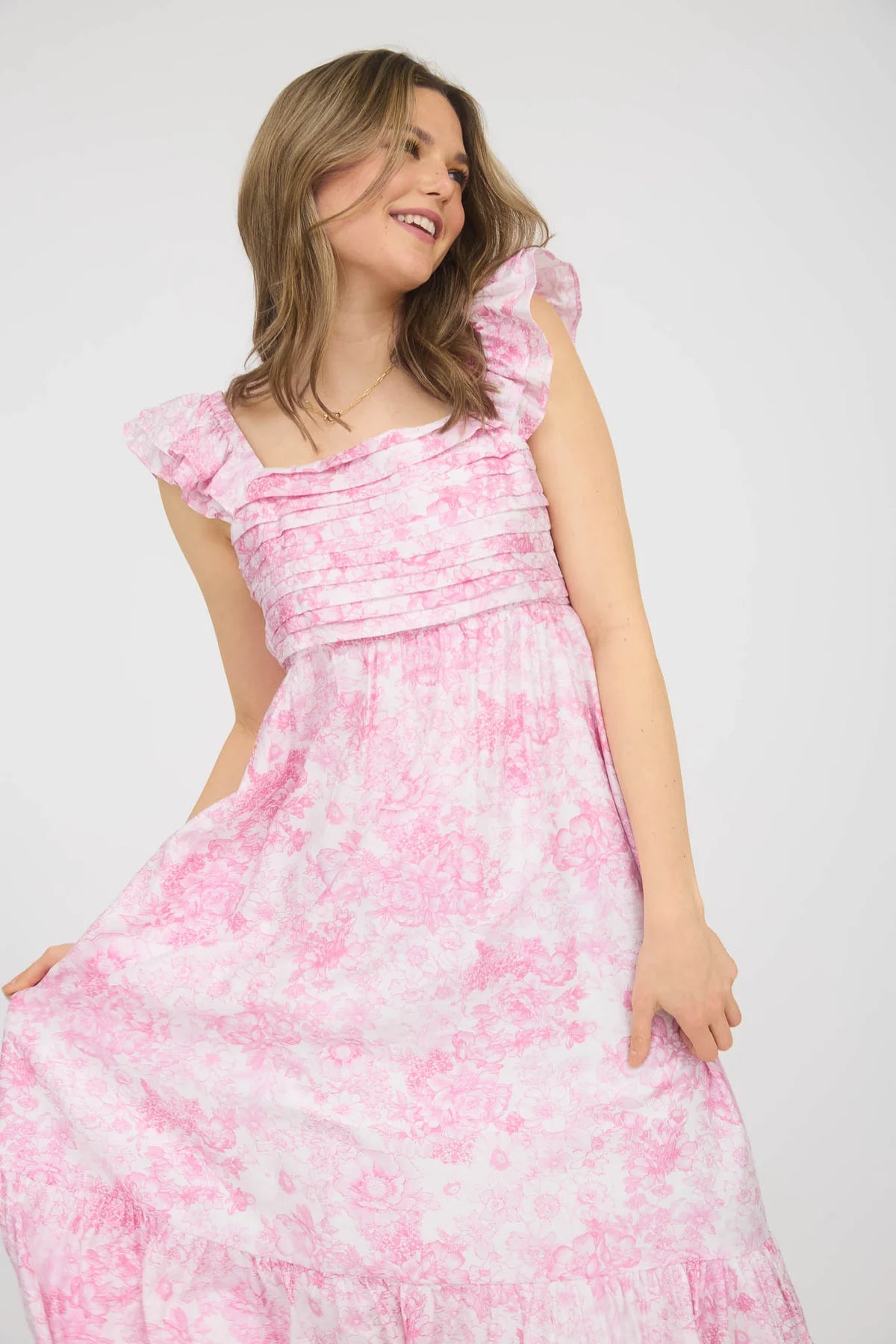 Ruffle Tank Dress