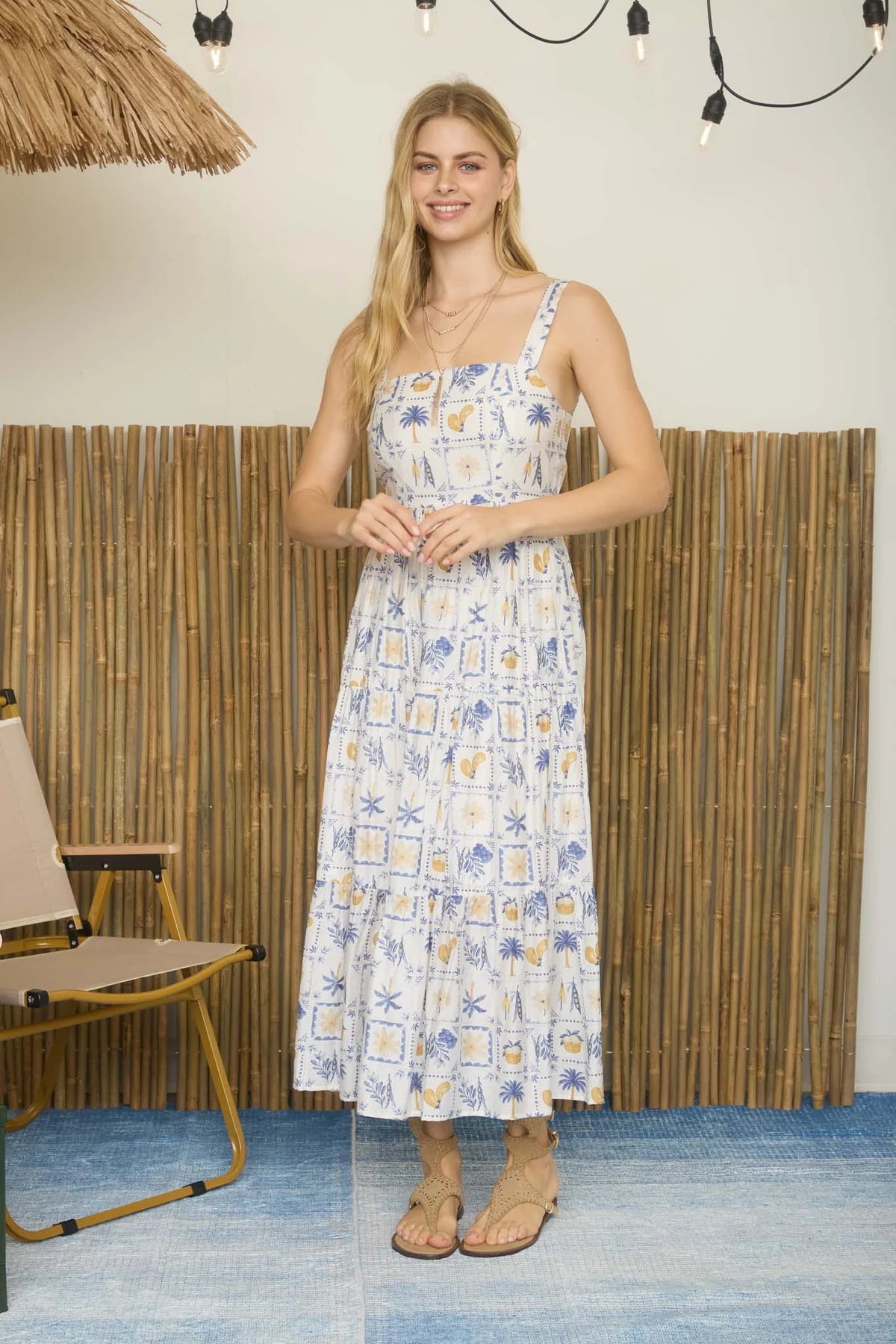 Paradise Smocked Dress