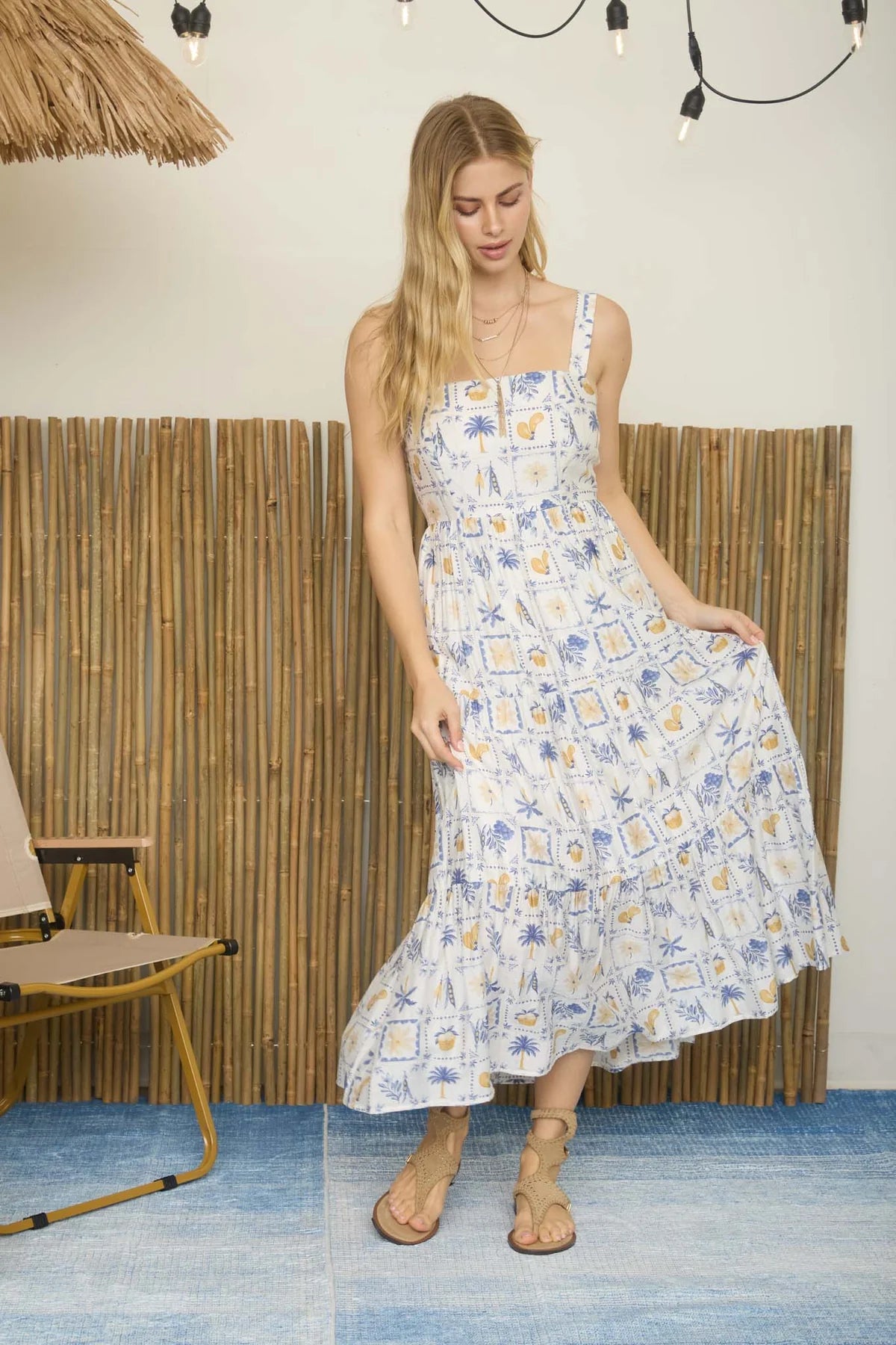 Paradise Smocked Dress