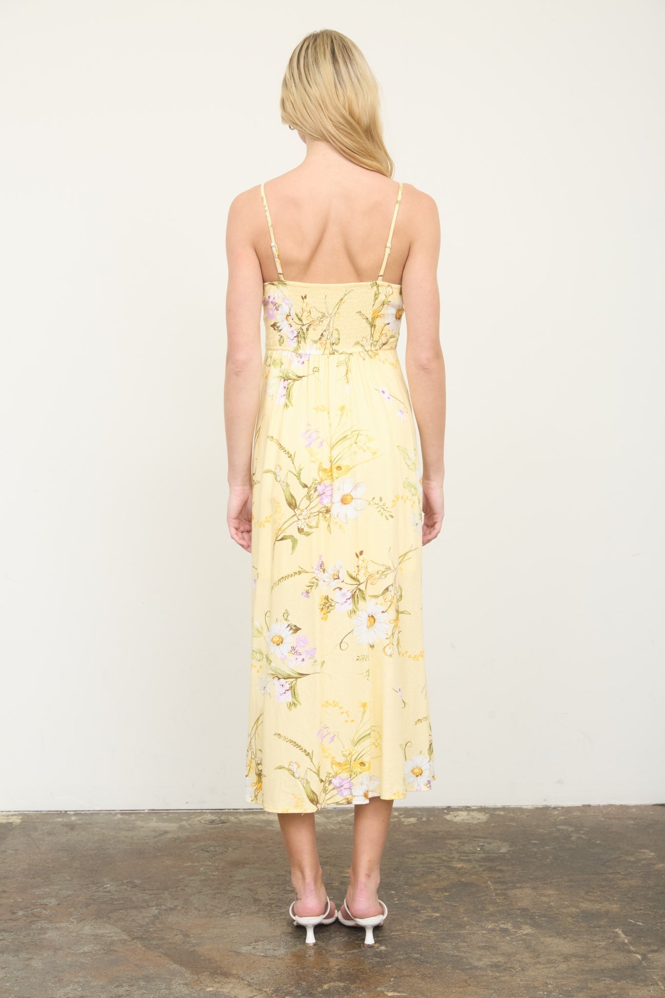 Sunny Blooms Midi Dress