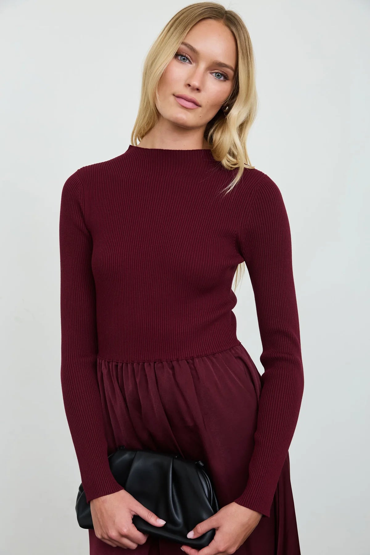 Pleated Skirt Dress